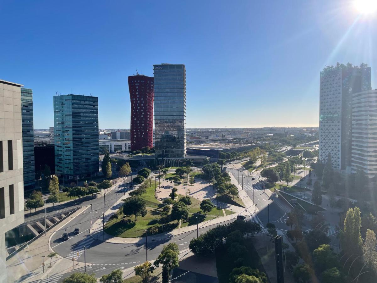 Fira De Barcelona City View Apartment With Garage Parking Оспиталет-де-Льобрегат Экстерьер фото